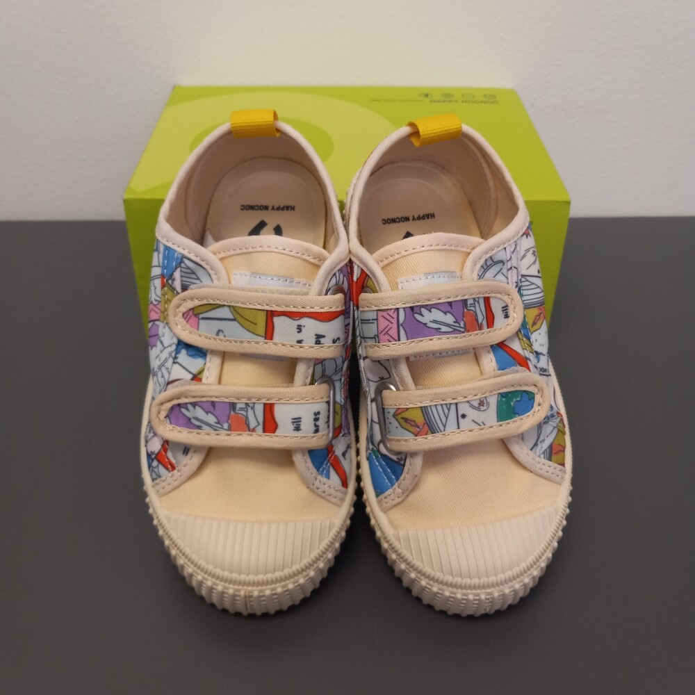 Happy NocNoc Adjustable Canvas Shoes Toddler Size 11 - Picture 4 of 6